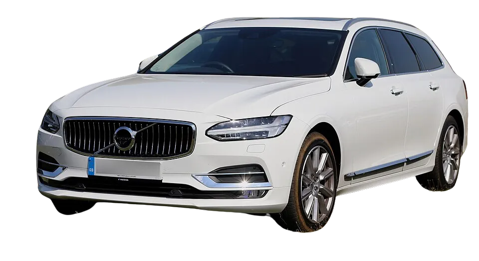 white volvo
